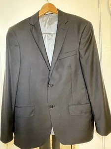 Murano Collezione Men's Gray 2 Piece Wool Suit 40R PANTS 33R Inseam 30 SLIM FIT - Picture 1 of 15
