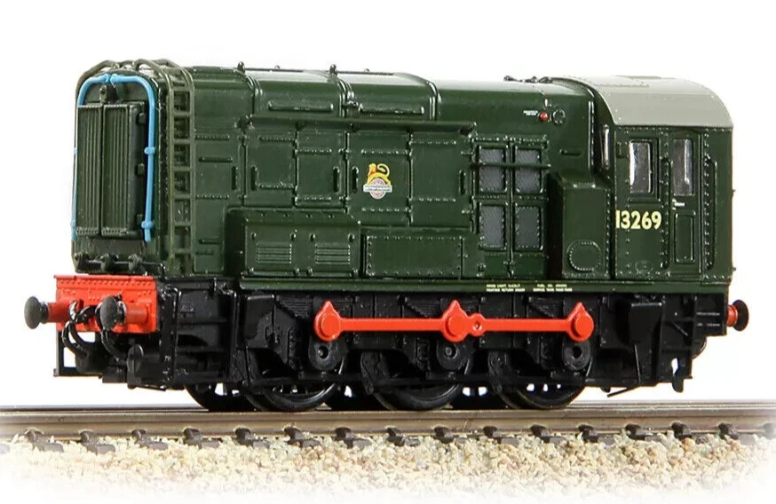 Graham Farish 371-013A - Next 18 Class 08 13269 BR Green (Early Emblem) N Gauge - Image 1 of 4