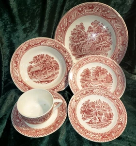 Royal Ironstone "Memory Lane" 6-teiliges Gedeck - Bild 1 von 6