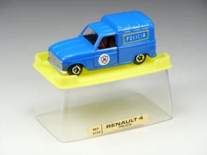 MIRA - 2132 - Renault 4 Fourgonnette Policia - Portes bleues - En boite - Imagen 1 de 5