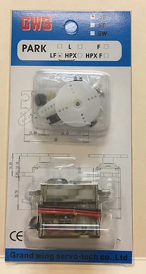 GWS PARK Servo Park LF with JR Plug - Image 1 of 2