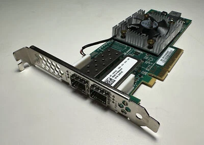 QLE2662 DELL QLOGIC SANBLADE 16GB FC DUAL PORT PCIE HBA 0H8T43 - Image 1 of 3