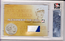 2005-06 ITG Ultimate Memorabilia Alexander The GR8 Jersey Ovechkin 11/25 2-color