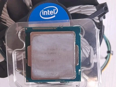 Intel Core i3-4340 3.6GHz Socket LGA1150 CPU SR1NL with Cooling Fan - Image 1 of 4