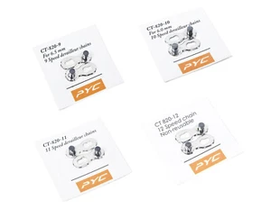 PYC Cycling Bike Missing Master Links for KMC/Shimano 9 10 11 12 Speed Silver - Picture 1 of 27