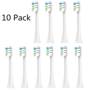 10Pack Brush Heads for Phniti -Serial El006 white