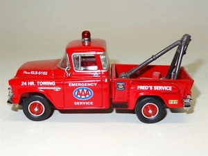 Matchbox YR01 Models Of Yesteryear 1955 Chevy Pickup Tow Truck AAA Emergency Srv - Picture 1 of 5