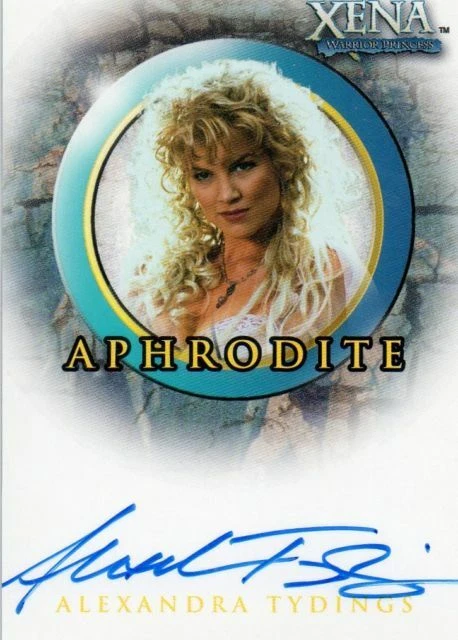 XENA - BEAUTY AND BRAWN - ALEXANDRA TYDINGS - A11 Autograph Card - Image 1 of 1