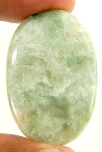 Piedra de envoltura de alambre de cabujón de piedras preciosas sueltas de serafinita natural 61,45 quilates - 64921 - Imagen 1 de 5