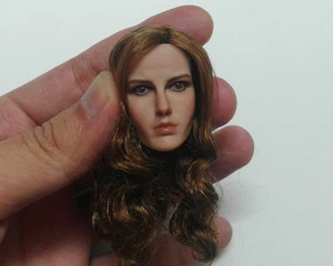Custom 1/6 Scale Pretty Lady Head Sculpt For Hot Toys Female Body - Picture 1 of 5