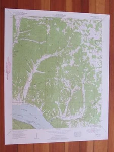 Wright Alabama 1958 Original Vintage USGS Topo Map - Picture 1 of 1