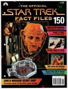 Star Trek Fact Files #150. Ishka the Ferengi. VFN. - Picture 1 of 1