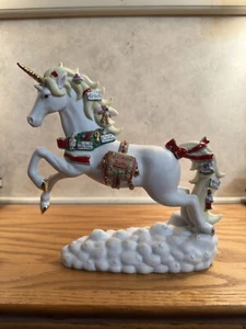 Lenox Porcelain 2012 Yuletide Messenger Unicorn Horse Letters to Santa HTF - Picture 1 of 5