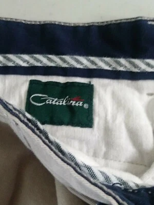   Catalina Cotton Shorts Size 34 (MSR 32") Color Tan/Beige - Image 1 of 4