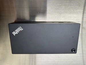 Lenovo ThinkPad USB-C Dock Gen 2 03X7609 Dock w/ 90watt Adapter FREE Shipping - Afbeelding 1 van 4