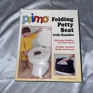 Primo Folding Potty Seat w/ Handles for Small Children/Potty Training - Picture 1 of 2