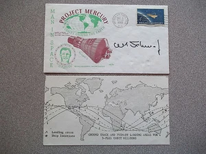 Walter Schirra Mercury 8 Autographed (Autopen) Cover - Picture 1 of 1