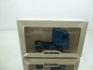 WIKING 508 SCANIA R 143M STREAMLINE TRACTOR - BLUE H0 1:87 - GOOD IN BOX - Imagen 1 de 4