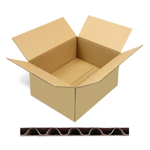 Karton 330x240x160 mm KK60 Braun Versandkarton DHL Faltkarton Kartons verpacking - Bild 1 von 1