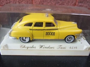 Solido Chrysler Windsor Taxi - 1/43 Scale Yellow BOXED - Picture 1 of 3