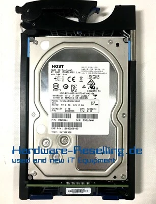 Hitachi EMC 3TB 7.2K SAS 3,5" HUS724030ALS640 00505XXXX 118033268-03 0B26924 - Bild 1 von 2