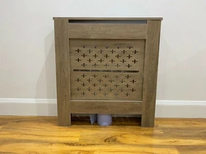 Radiator Cover Grill Shelf Cabinet MDF Wood Modern Traditional Furniture Brown - Picture 1 of 13