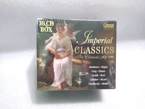 Imperial Classics Romantic Classics 10 CD Box Set Beethoven Chopin Bach NEW Seal - Imagen 1 de 7