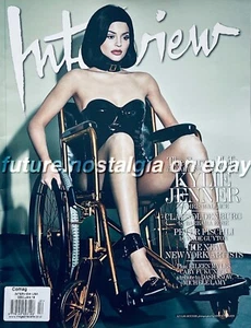 KYLIE JENNER Latex Special INTERVIEW magazine 1st Edition cover December 2016 - Picture 1 of 5