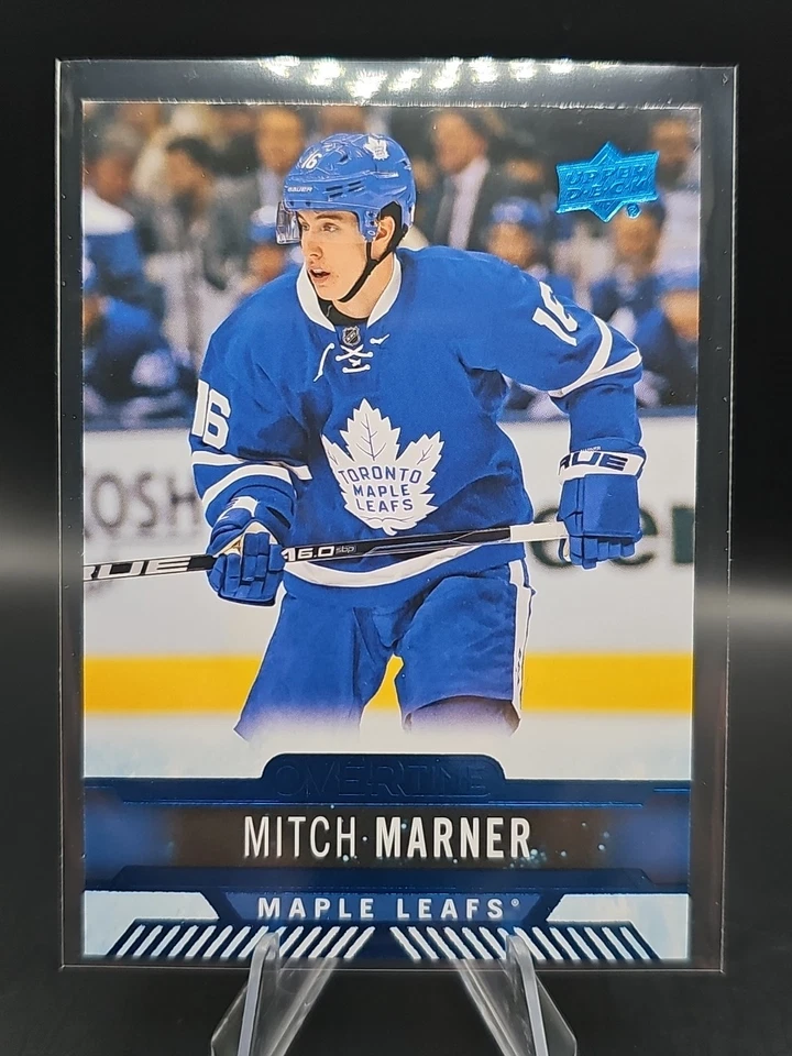 2017-18 Upper Deck Overtime - Mitch Marner #36 Blue Foil - Image 1 of 2