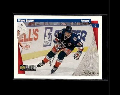 1997 Upper Deck Collector's Choice Wayne Gretzky 167 New York Rangers   HOF - Image 1 of 2