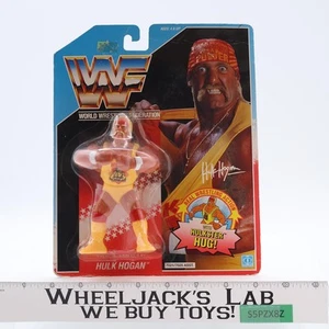 Hulk Hogan WWF Wrestling 1990 Hasbro Vintage Action Figure NEW MOSC SEALED - Picture 1 of 2