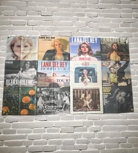 Lana Del Rey Stoff Wandteppich hängende Kulisse Flagge 3 x 4 Fuß NEU - Bild 1 von 7
