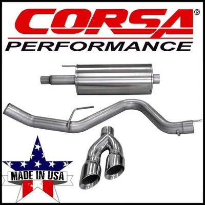 Corsa Sport 3" Cat-Back Exhaust System fits 2015-2020 Ford F-150 5.0L Crew Cab - Image 1 of 4