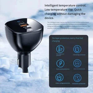 130W Fast Charging Car Charger for Unmanned Aerial Vehicles with Robust Build - Zdjęcie 1 z 12