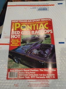 Revista Pontiac Alto Rendimiento Febrero 1986 Rojo GTO Ragtops 77 Formula 400 - Imagen 1 de 9