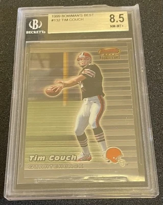 1999 Bowman's Best Tim Couch #132 BGS BECKETT 8.5 Rookie RC - Image 1 of 3