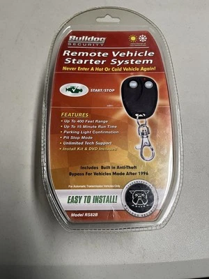 Bulldog Security Remote Starter System (RS82) New in Sealed Retail Packaging - Image 1 of 3