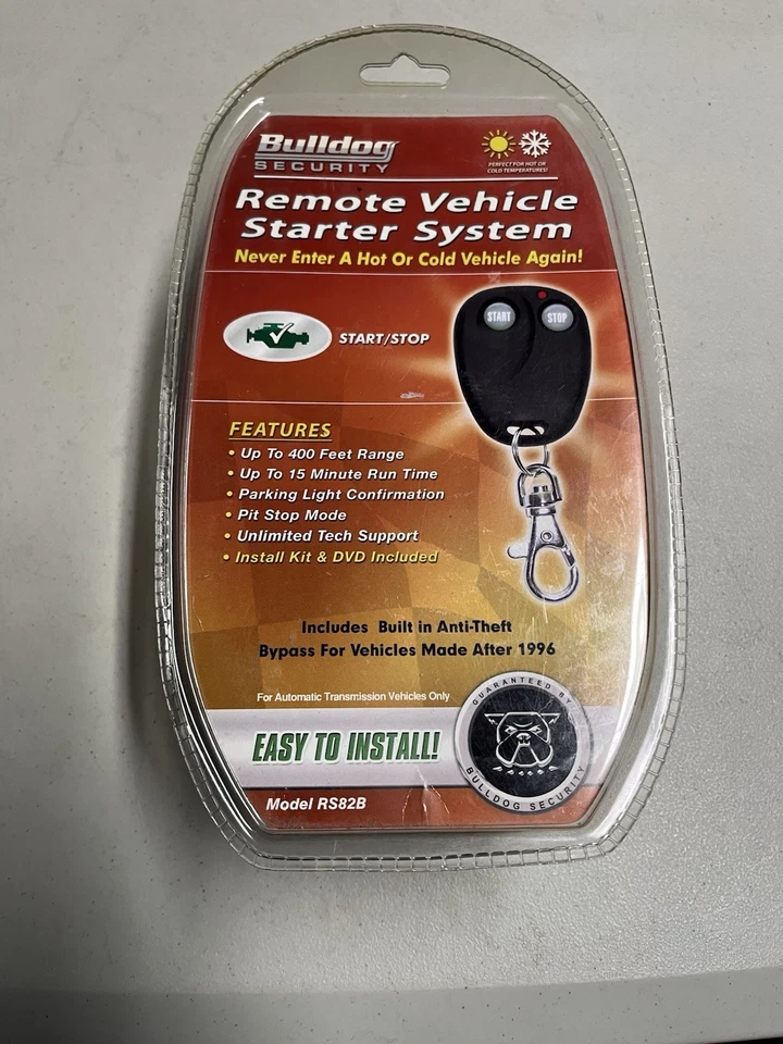 Bulldog Security Remote Starter System (RS82) New in Sealed Retail Packaging - Image 1 of 3