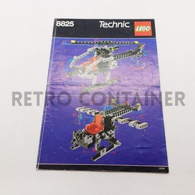 Lego Vintage Instructions Instructions Set 8825 - Technic Night Chopper (1990)