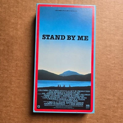 STAND BY ME VHS 1987 River Phoenix Stephen King Corey Feldman DRAMA - Image 1 of 4