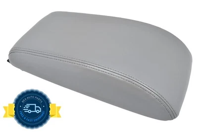 Buick LaCrosse 2005-2009 consola central cuero gris reposabrazos tapa 13,5" OEM Foto 1 de 4