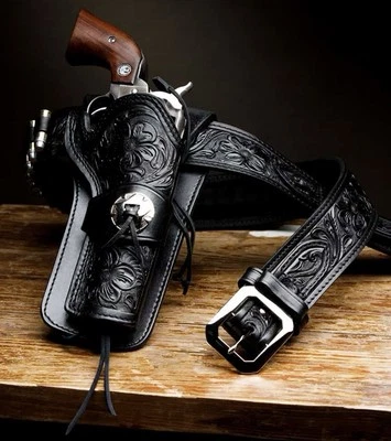Cinturón Kirkpatrick Leather Company Colt SAA mecanizado a mano Foto 1 de 4