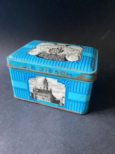 Anciennen Boite en métal Diesch's botter  TRES BON ETAT - Picture 1 of 7