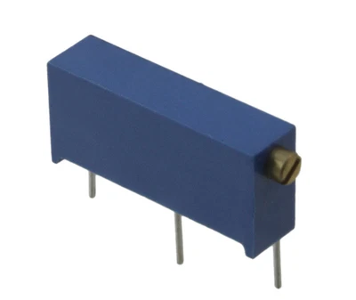 AVLIS-CO 3009P-1-102LF Trimmer 1 kOhms 0.75W, 3/4W PC Pins Through Hole Potentiometer...