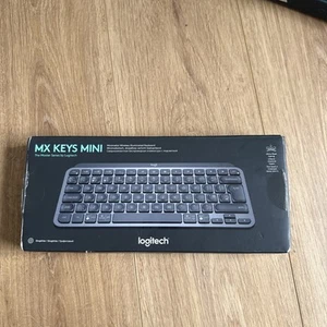 Logitech MX Keys Mini Wireless Illuminated Keyboard - Graphite (920-010495) - Zdjęcie 1 z 4