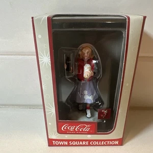 Coke Town Square Collection Girl with Poodle Dog Skirt and Popcorn - Picture 1 of 5