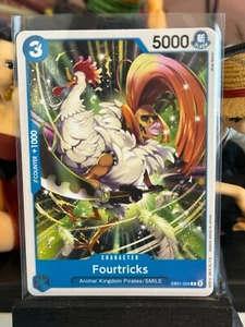 One Piece CG 4x Fourtricks EB01-025 ¡Colección conmemorativa común! - Imagen 1 de 1