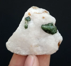 Diopside with Garnet from Khugyani Afghanistan. - Picture 1 of 7