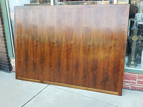 MCM Vintage large Rosewood rectangular Table top slab Cover