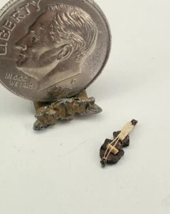 TINY Mini Wood Violin/Cello Music Instrument Dollhouse Miniature Home Decor - Picture 1 of 5